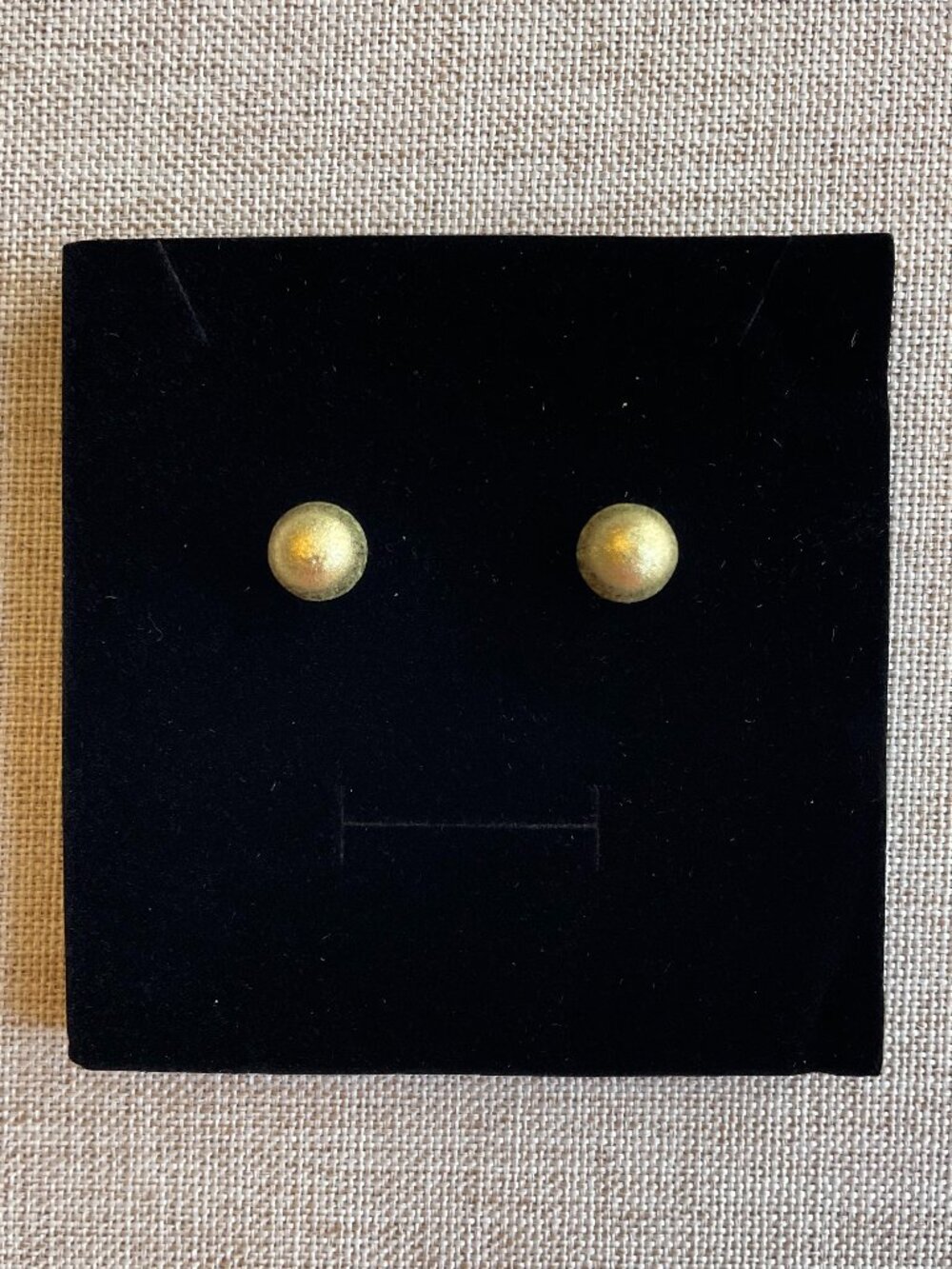 Sheila Fajl Lilou Studs in Brushed 18K Gold Plated